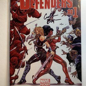Autographed #1 The Fearless Defenders Comic Book - Cullen Bunn 1st Issue #52/100